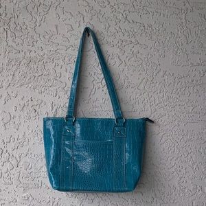 Blue purse